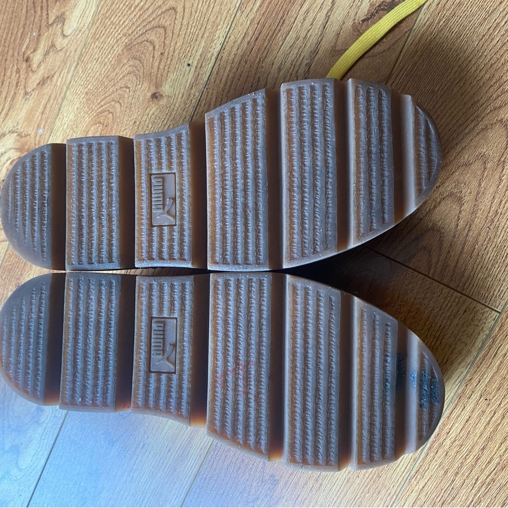 Puma x Rihanna Fenty Cleated Creeper shoes women 8.5 yellow - Picture 3 of 4